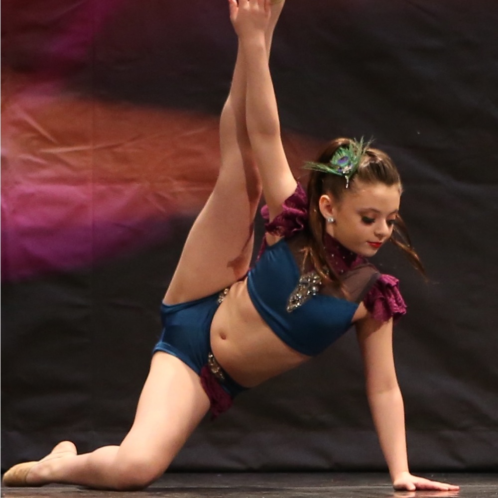 Stunning Custom Child’s Dance Costume
